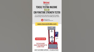 Tensile Testing Machine, ASTM D638, ASTM D882, ISO 527, ISO 10319, ASTM D6241, ASTM D4833, ISO 12236
