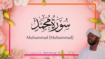 47. Muhammad (Muhammad) | Beautiful Quran Recitation by Sheikh Noreen Muhammad Siddique