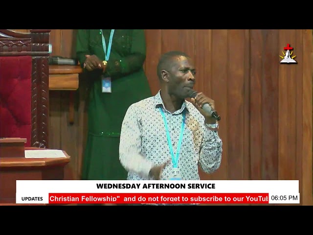 MCF: Day23 of 40days of Prayer & Fasting  Wednesday Afternoon Service With Pastor Tom Mugerwa  01… class=