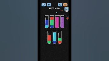 Water Color Sort Level 6124 Gameplay WalkThrough Solution