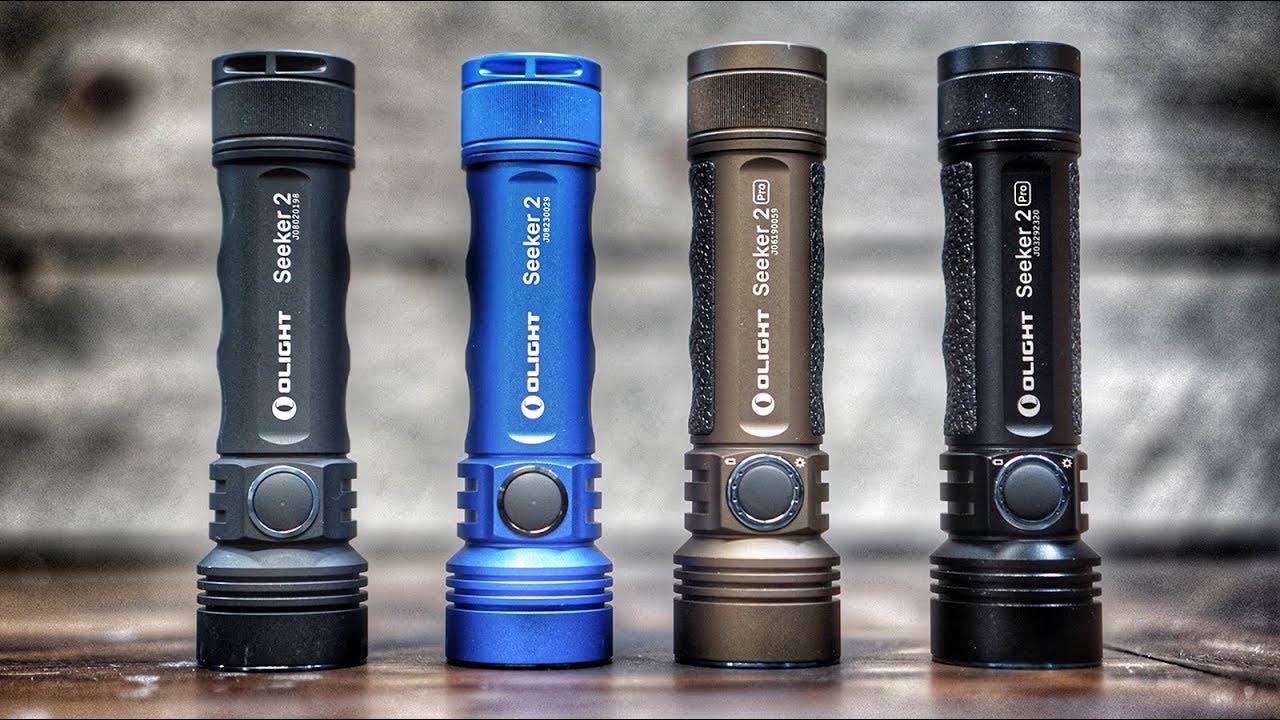 Olight Seeker 2 vs Seeker 2 PRO - YouTube