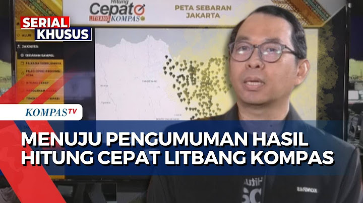 [FULL] Menuju Pengumuman Hasil Hitung Cepat Pilkada 2024 Litbang Kompas | SERIAL PILKADA