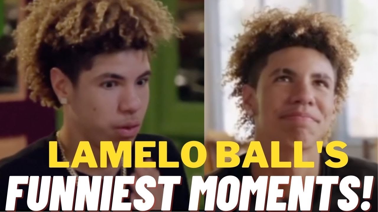 LAMELO BALL TRY NOT TO LAUGH CHALLENGE! LAMELO BALL FUNNIEST MOMENTS