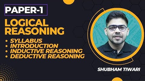 Introduction to Logical Reasoning I Paper-I I NTA UGC NET 2023 I Mission Management