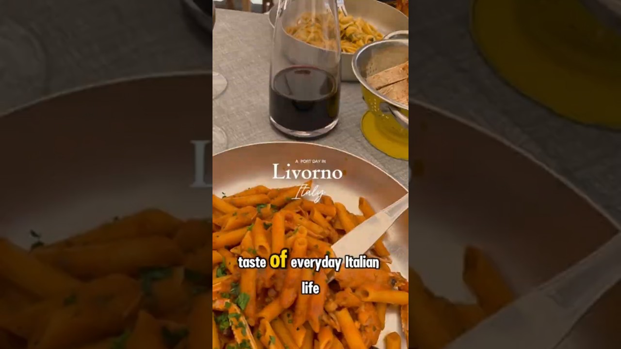 Livorno Italy Cruise Port 🇮🇹 | Easy DIY Day from Sky Princess + Central Market