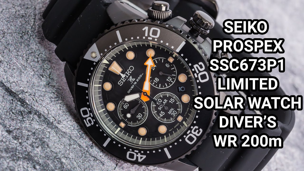 Watches Seiko Prospex Divers 200m Limited SSC673P1 - YouTube