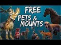 FREE PETS & MOUNTS in Elder Scrolls Online (ESO Guide)