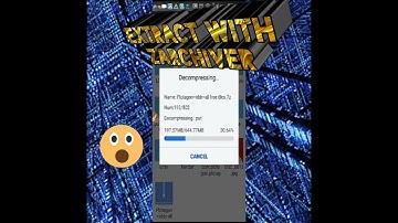How to use ES FILE EXPLORER to extract like ZArchiver