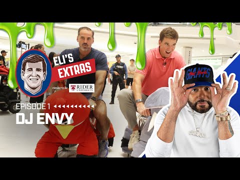 Eli Manning Gets Slimed x Takes Over American Dream Mall With Dj Envy! | Eli's Extras
