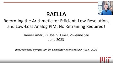 RAELLA: Reforming the Arithmetic for Efficient, Low-Resolution, and Low-Loss Analog PIM @ ISCA 2023
