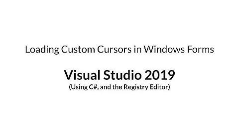 How To: Load Custom Cursors In Windows Forms (C#)