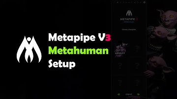 Metapipe Installation & Metahuman Base Setup