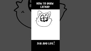 How To Draw Catnap | Poppy Playtime #shorts