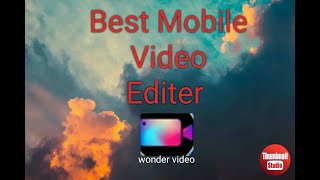 How to edit with wonder video app screenshot 4