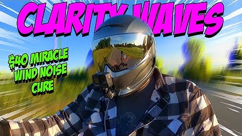 Waves Clarity - THE END OF WIND NOISE For Motovloggers! @RoadReality