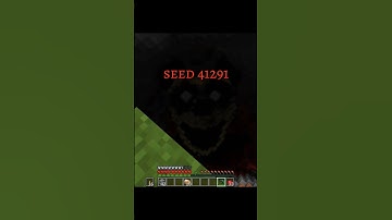 Thumbnail of scariest minecraft seeds #shorts #scary #minecraft