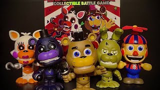 FNAF WORLD FUNKO FIGHTLINE FIGURES UNBOXING/REVIEW! - Five Nights at Freddy's Merch Toys Review