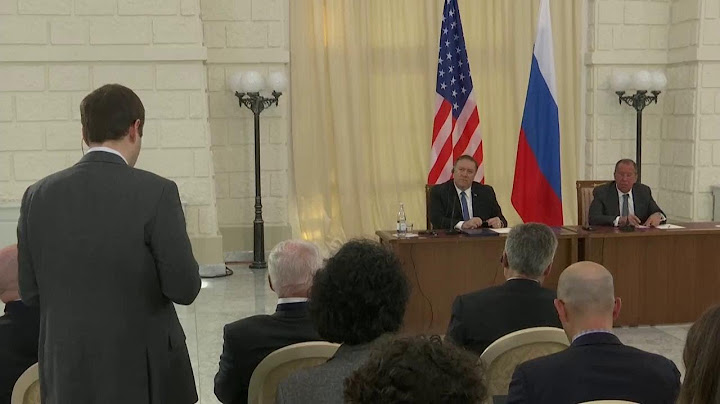 Press Availability with Russian Foreign Minister Sergey Lavrov in Sochi