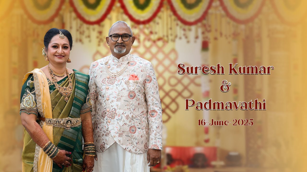 Candid Moments of Padmavathi ❣️ Suresh Kumar | 60th Wedding |  www.tebostudios.com | 2025
