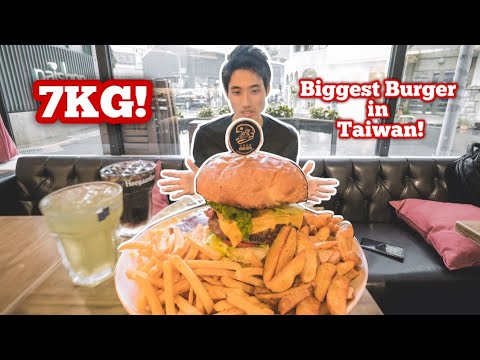 INSANE 7KG BURGER CHALLENGE   7