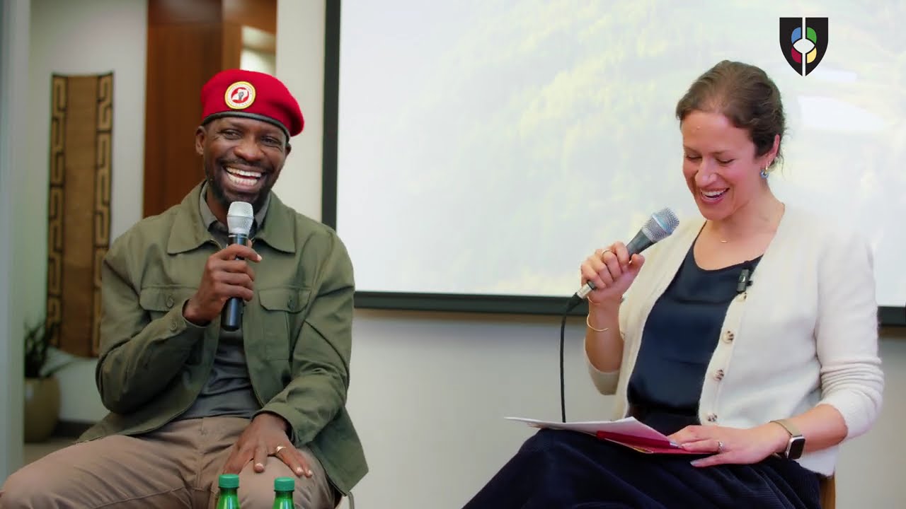 Bobi Wine at Harvard University Center for African Studies