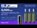 Linea completa 6.000 bph per vino - Complete bottling line for wine 6.000 bph