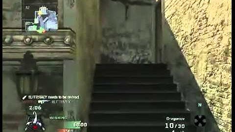 Nbah1 - Black Ops Draganov with flamethrower attachment