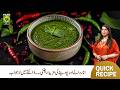 Mint Sauce Recipe by Rafia Durrani | Zaiqon Ki Duniya | Masala TV | HUM Masala