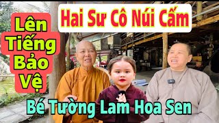 Hai Sư Cô Núi Cấmlên Tiếng Bảo Vệ Cô Bé Tường Lam Thuộc Làu Kinh Phật