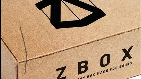 The last Zavvi Zbox July 2022 Mystery Box (WHAT A LET DOWN)