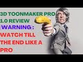 3D TOONMAKER PRO 1.0 REVIEW| 3D ToonMaker Pro 1.0 Reviews| (Warning): Watch Till The Like A Pro.