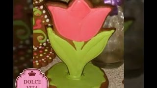ПРЯНИК 3D-ТЮЛЬПАН / Gingerbread 3D tulip