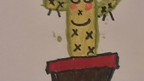 ​✨ SO EASY! Draw a CUTE CACTUS in 5 Minutes (Beginner Friendly) | Ash Creations