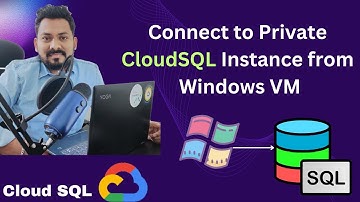 Connect to private Cloud SQL from Windows VM