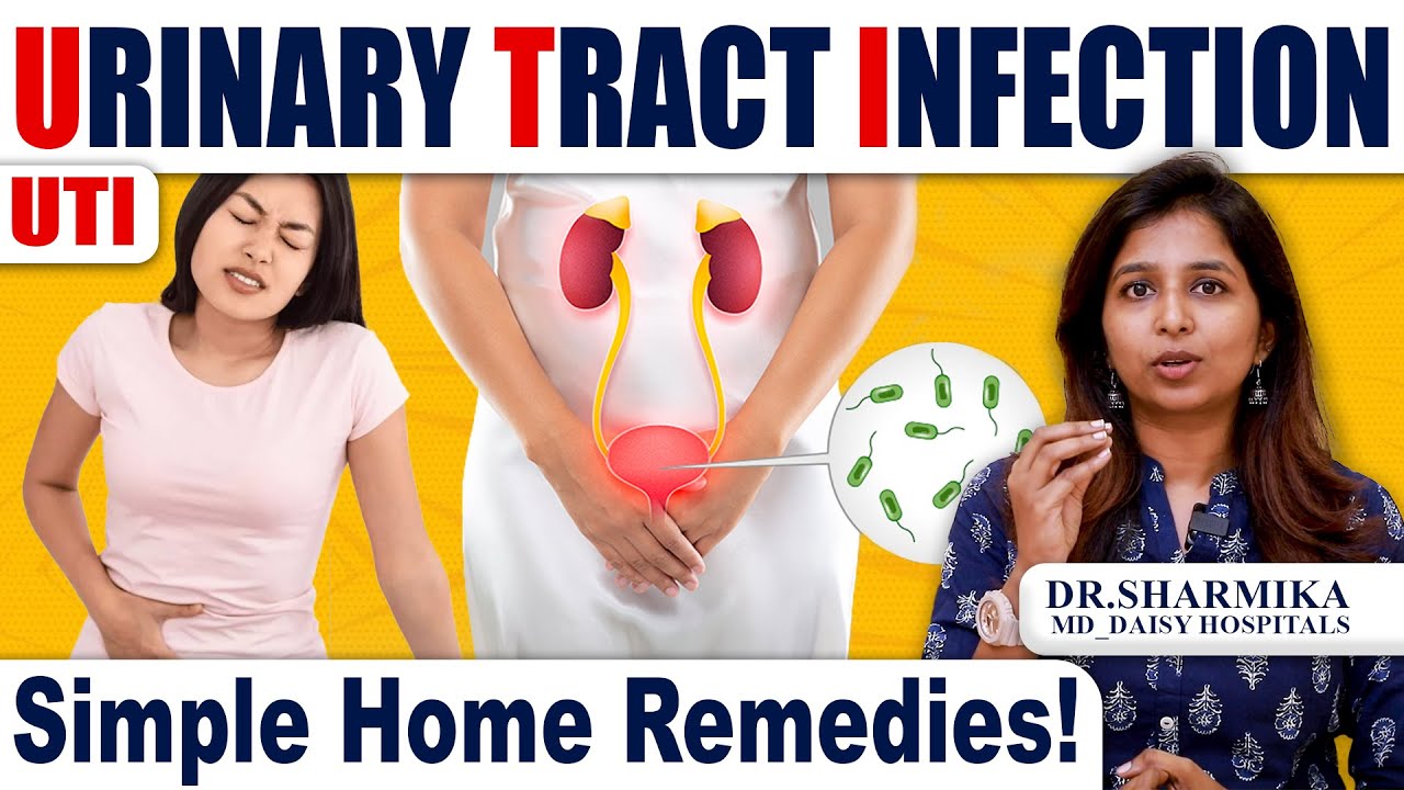 URINARY TRACT INFECTION Simple home remedies! #drsharmika #tdaisy #daisyhospital