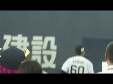 2017.6.7  [オリックス対阪神]  ヒーローのロメロ、赤間、ファンに優しい対応