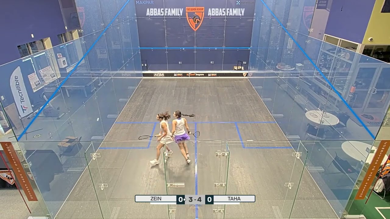 Semi-Finals | Zeina Zein VS Malak Taha - Abbas Family Squash Inspire - 9K | Sep 13, 2025