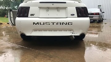 2000 Mustang GT -BBK Shorty Headers - BBK Off Road X Pipe -SLP Loudmouth 1 Resonators