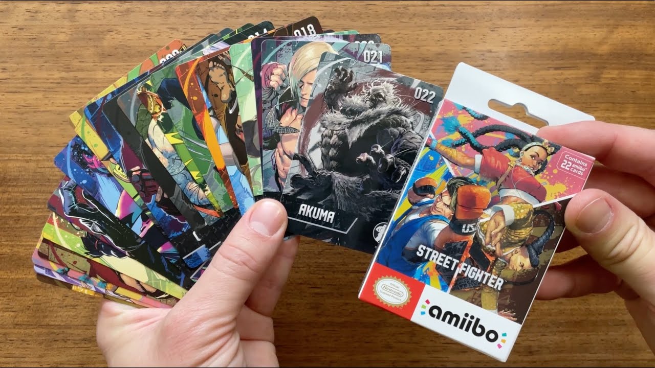 STREET FIGHTER 6 Amiibo Cards | Starter Set Unboxing