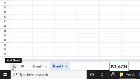 [How To] Add New Sheet, Rename, Duplicate, Delete | Google Spread Sheets