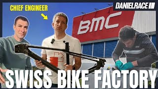 Inside BMC: How Carbon Bikes Are Made in Switzerland | Factory Tour with Daniel Race