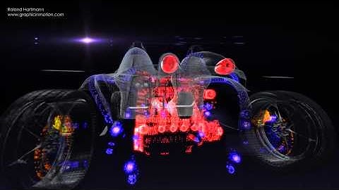 Car Build Up Animation - Element 3D Trapcode Form