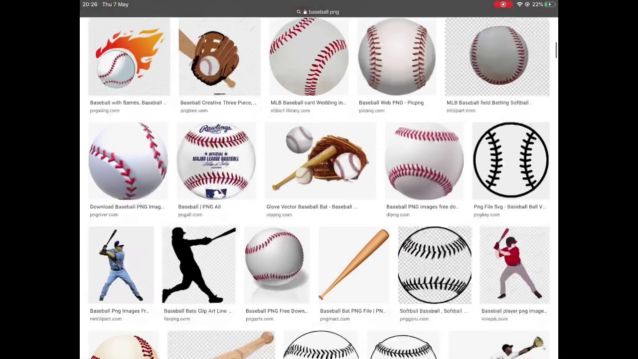 If I find Inanimate Insanity Baseball, the video ends Google Image