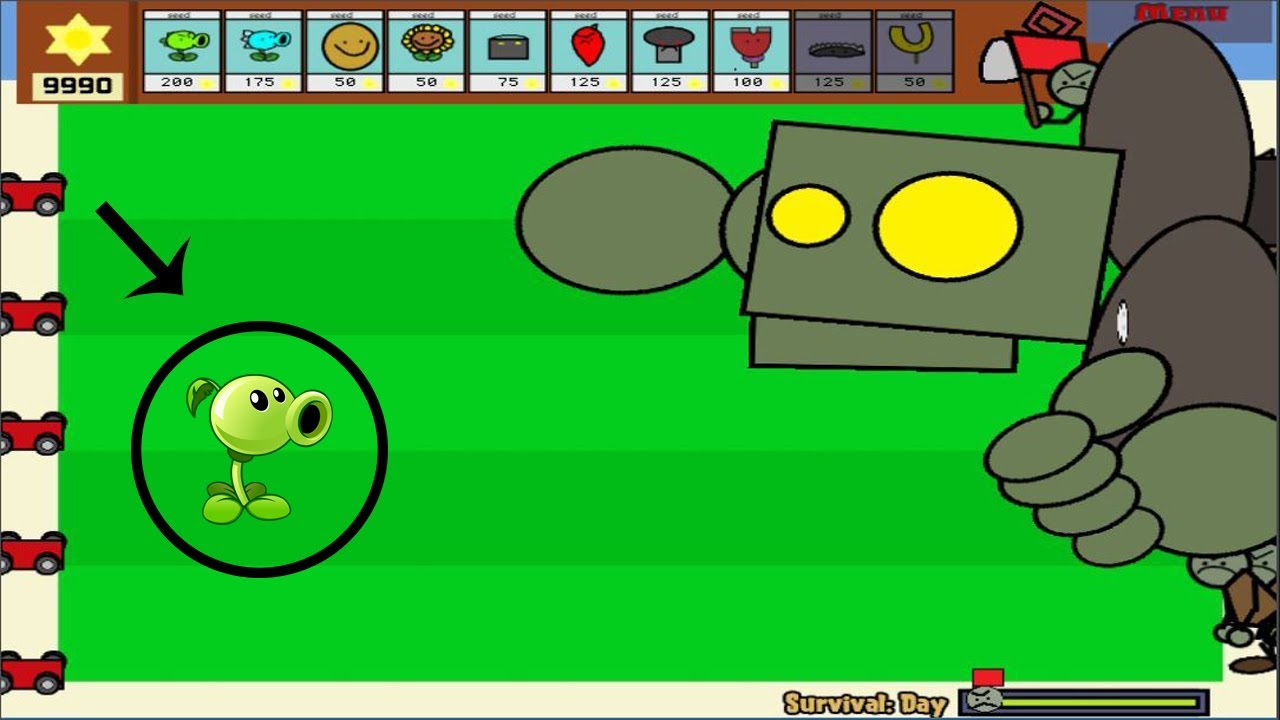 All Pea PvZ Paint Pack vs Dr. Zomboss Epic Plants vs Zombies - YouTube