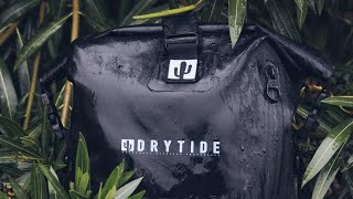 DryTide backpack floating on sea surface