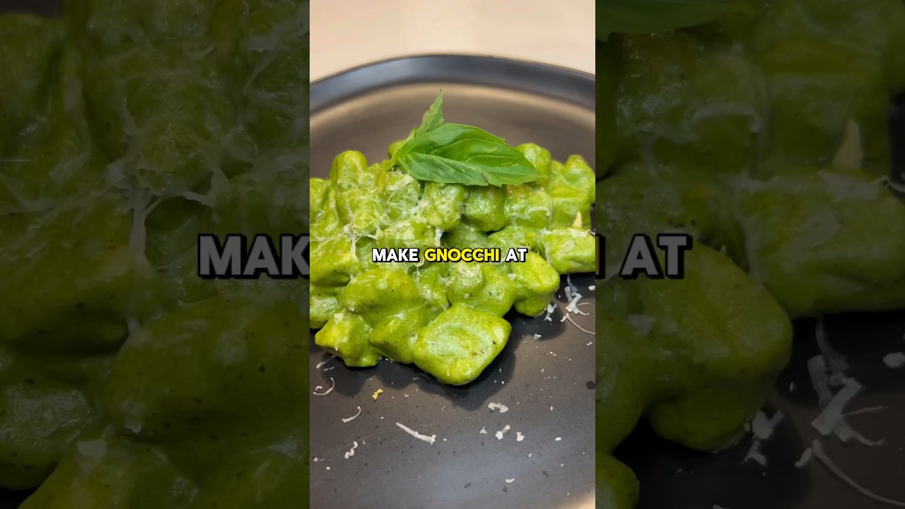 Cooking basics: Gnocchi 🥔 recipe ⬇️ 