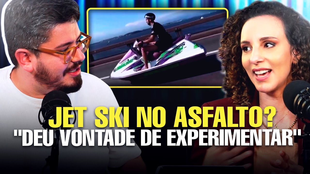HOMEM ATRAVESSA PONTE RIO-NITERÓI USANDO JET SKI MODIFICADO #FN