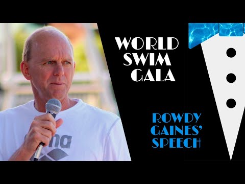 World Swim Gala Keynote | Rowdy Gaines