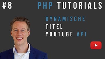 #8 This PHP tutorial has 1.809 views! (Google API) [Nederlands/Dutch]