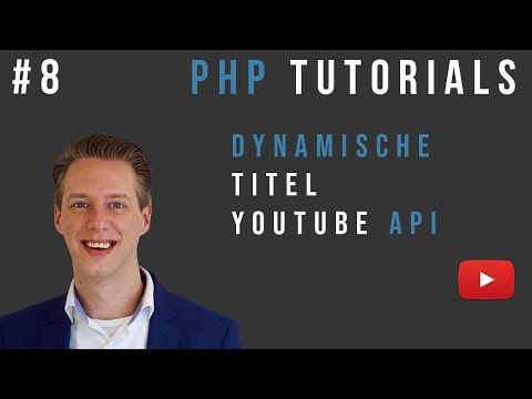 #8 This PHP tutorial has 1.748 views! (Google API) [Nederlands/Dutch]